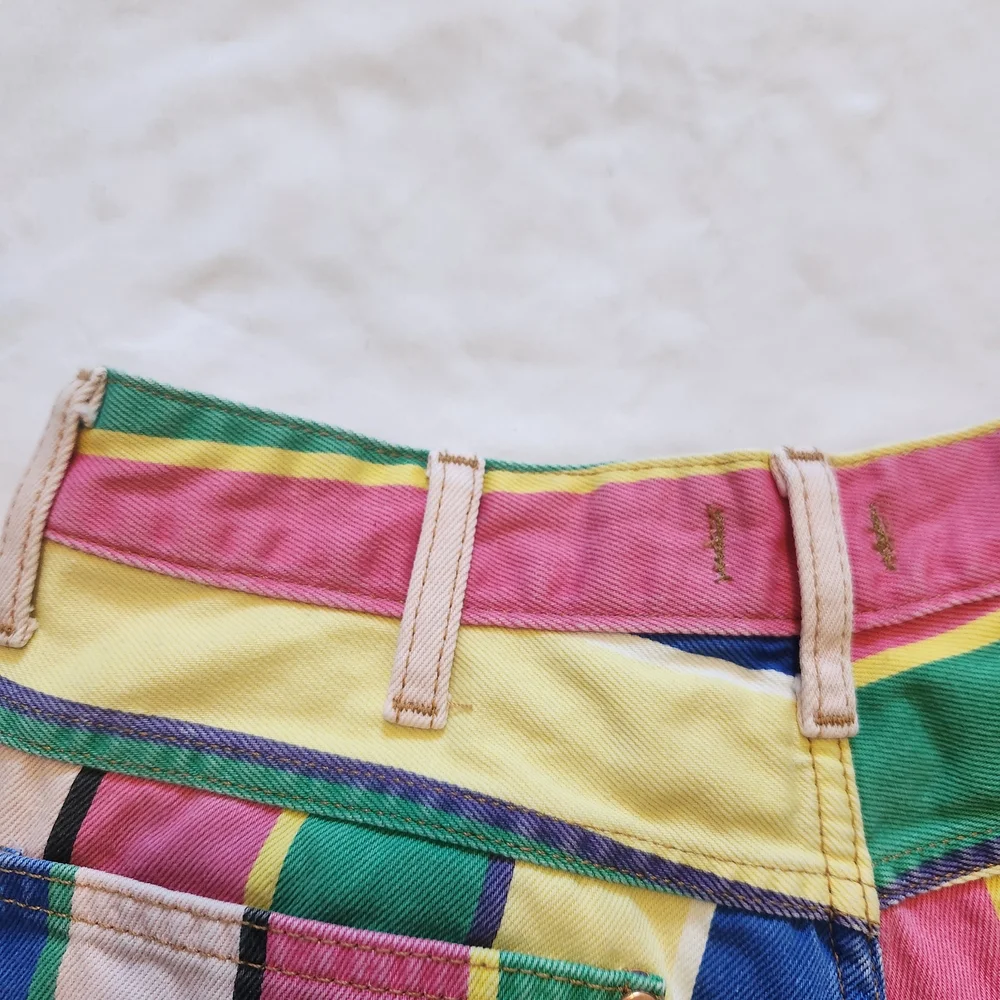Wrangler Striped Wanderer High Rise Flare Jeans 28/32 622 - Picture 11 of 14